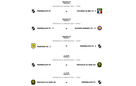 Matchs du Dimanche 